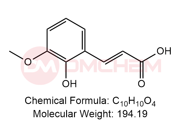 (E)-3-(2-hydroxy-3-methoxyphenyl)acrylic acid