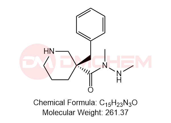 (S)-3-benzyl-N,N’-dimethylpiperidine-3-carbohydrazide