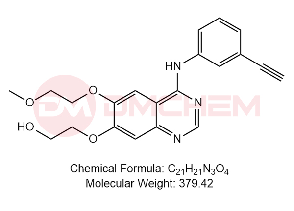 2-((4-((3-ethynylphenyl)amino)-6-(2-methoxyethoxy)quinazolin-7-yl)oxy)ethan-1-ol