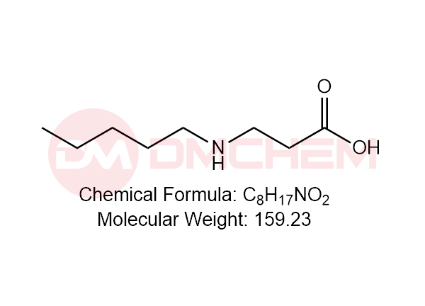 3-(pentylamino)propanoic acid