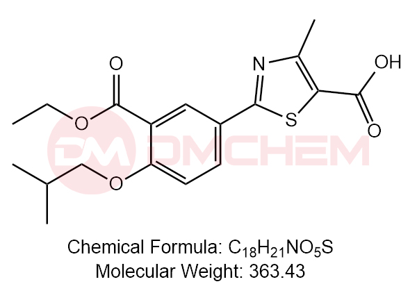 2-(3-(ethoxycarbonyl)-4-isobutoxyphenyl)-4-methylthiazole-5-carboxylic acid