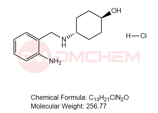 (1r,4r)-4-((2-aminobenzyl)amino)cyclohexan-1-ol hydrochloride