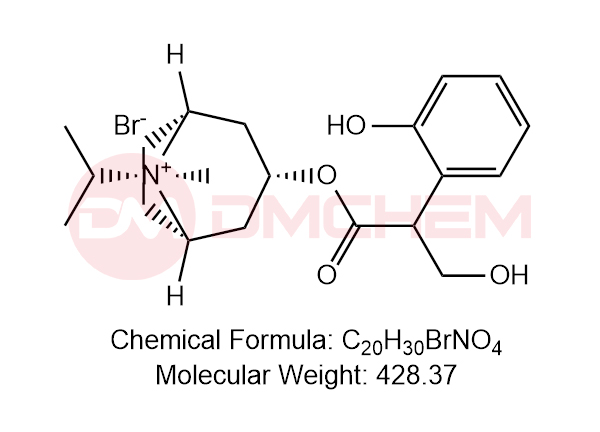 (1R,3r,5S,8r)-3-((3-hydroxy-2-(2-hydroxyphenyl)propanoyl)oxy)-8-isopropyl-8-methyl-8-azabicyclo[3.2.1]octan-8-ium bromide
