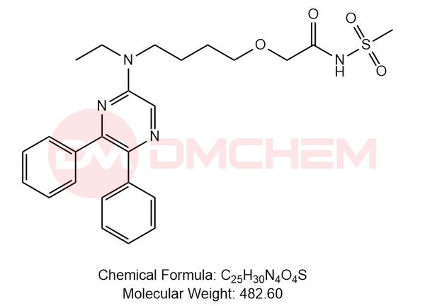 2-(4-((5,6-diphenylpyrazin-2-yl)(ethyl)amino)butoxy)-N-(methylsulfonyl)acetamide