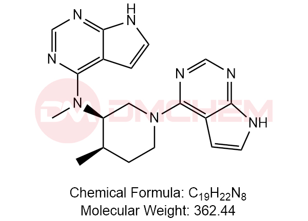 N-methyl-N-((3R,4R)-4-methyl-1-(7H-pyrrolo[2,3-d]pyrimidin-4-yl)piperidin-3-yl)-7H-pyrrolo[2,3-d]pyrimidin-4-amine