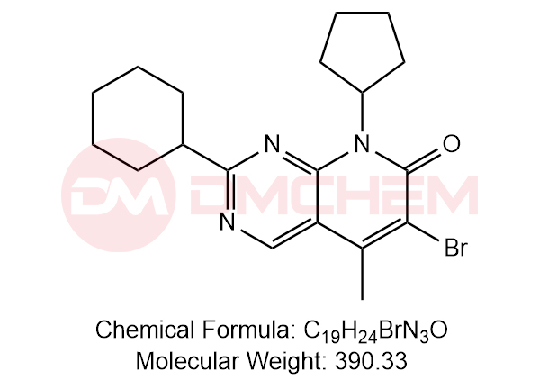 6-bromo-2-cyclohexyl-8-cyclopentyl-5-methylpyrido[2,3-d]pyrimidin-7(8H)-one