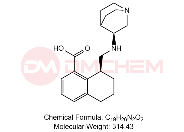 (S)-8-((((S)-quinuclidin-3-yl)amino)methyl)-5,6,7,8-tetrahydronaphthalene-1-carboxylic acid