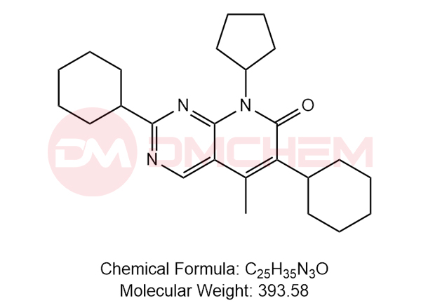 2,6-dicyclohexyl-8-cyclopentyl-5-methylpyrido[2,3-d]pyrimidin-7(8H)-one