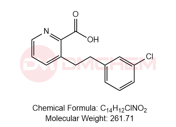 3-[2-(3-氯苯基)乙基]-2-吡啶甲酸