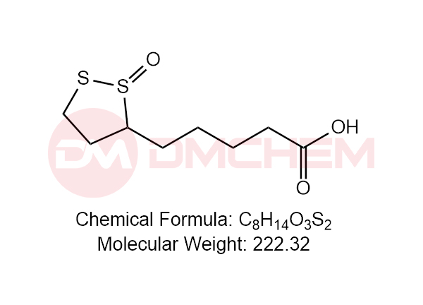 5-(2-oxido-1,2-dithiolan-3-yl)pentanoic acid