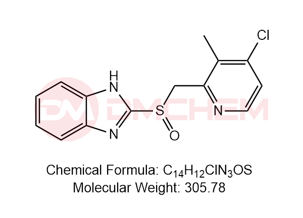 2-[(4-chloro-3-methylpyridin-2-yl)methylsulfinyl]-1H-benzimidazole