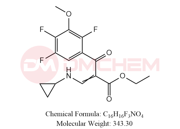 ethyl 3-(cyclopropylamino)-2-(2,4,5-trifluoro-3-methoxybenzoyl)acrylate