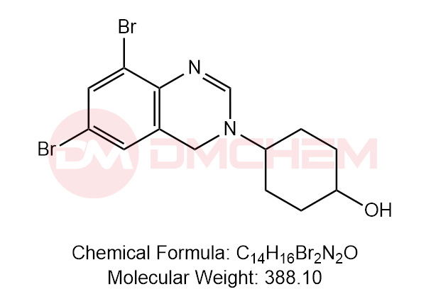 4-(6,8-dibromoquinazolin-3(4H)-yl)cyclohexan-1-ol