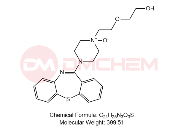 4-(dibenzo[b,f][1,4]thiazepin-11-yl)-1-(2-(2-hydroxyethoxy)ethyl)piperazine 1-oxide