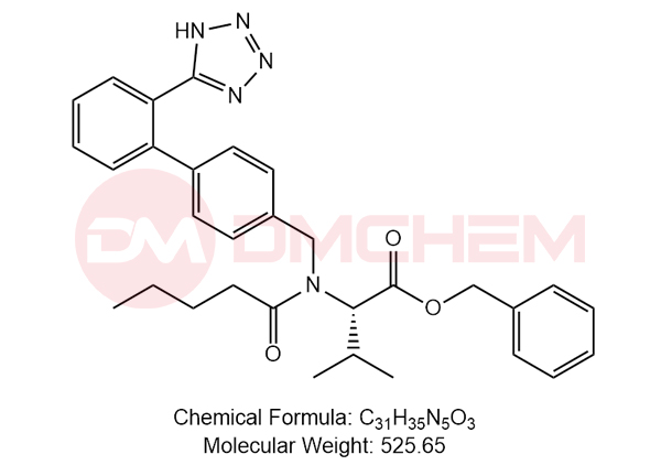 benzyl N-((2’-(1H-tetrazol-5-yl)-[1,1’-biphenyl]-4-yl)methyl)-N-pentanoyl-L-valinate