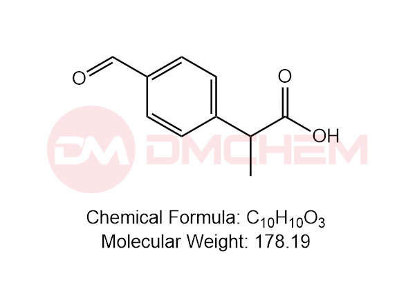 2-(4-formylphenyl)propanoic acid