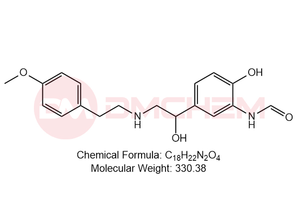 N-[2-HYDROXY-5-[1-HYDROXY-2-[2-(4-METHOXYPHENYL)ETHYLAMINO]ETHYL]PHENYL]FORMAMIDE