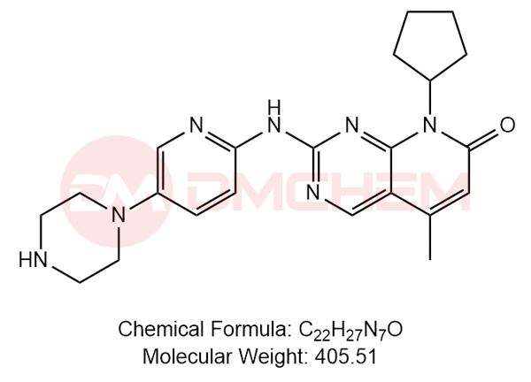 8-cyclopentyl-5-methyl-2-((5-(piperazin-1-yl)pyridin-2-yl)amino)pyrido[2,3-d]pyrimidin-7(8H)-one