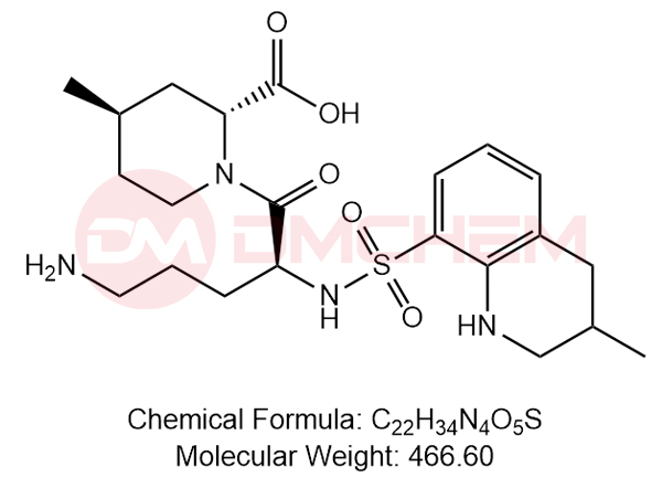 (2R,4R)-1-((2S)-5-amino-2-((3-methyl-1,2,3,4-tetrahydroquinoline)-8-sulfonamido)pentanoyl)-4-methylpiperidine-2-carboxylic acid