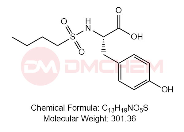 (S)-2-(Butylsulfonamido)-3-(4-hydroxyphenyl)propanoic acid