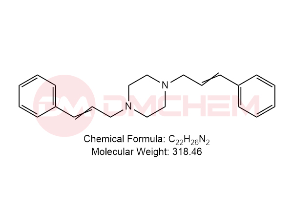 Piperazine,1,4-bis(3-phenyl-2-propen-1-yl)-