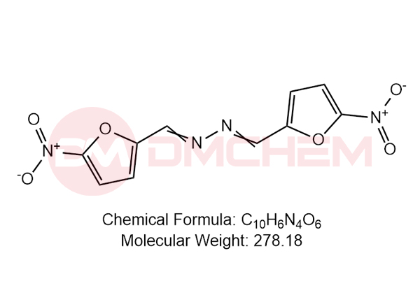 2-Furancarboxaldehyde,5-nitro-, 2-[(5-nitro-2-furanyl)methylene]hydrazone