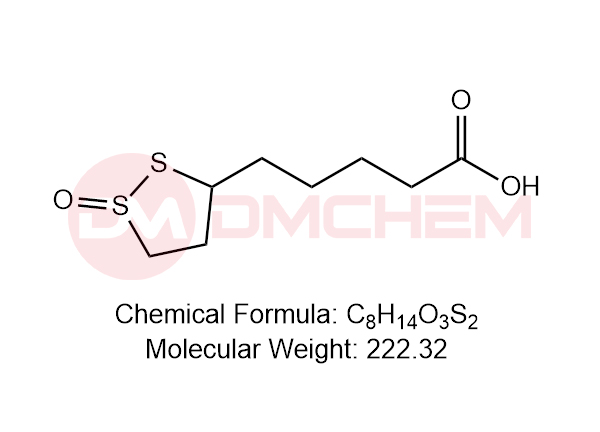 5-(1-oxido-1,2-dithiolan-3-yl)pentanoic acid