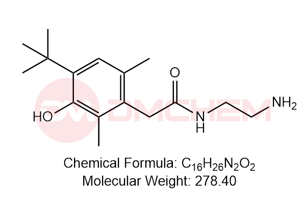 N-(2-aminoethyl)-2-(4-(tert-butyl)-3-hydroxy-2,6-dimethylphenyl)acetamide