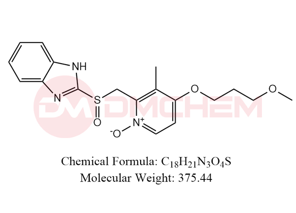 2-(((1H-Benzo[d]imidazol-2-yl)sulfinyl)methyl)-4-(3-methoxypropoxy)-3-methylpyridine 1-oxide