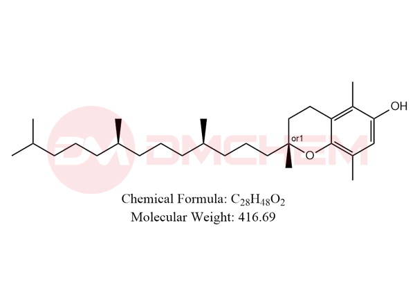 2H-1-Benzopyran-6-ol,3,4-dihydro-2,5,8-trimethyl-2-[(4R,8R)-4,8,12-trimethyltridecyl]-, (2R)-rel-