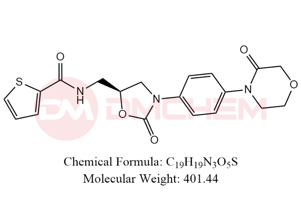 (S)-N-((2-oxo-3-(4-(3-oxomorpholino)phenyl)oxazolidin-5-yl)methyl)thiophene-2-carboxamide