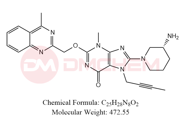 (R)-8-(3-aminopiperidin-1-y1)-7-(but-2-yn-1-yl)-3-methy1-2-((4-methylquinazolin-2-y1)methoxy)-3Hpurin-6(7H)-one