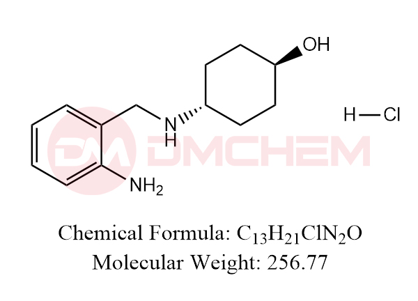 (1r,4r)-4-((2-aminobenzyl)amino)cyclohexan-1-ol hydrochloride