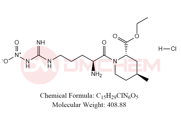 ethyl (2S,4S)-4-methyl-1-(Nw-nitro-L-arginyl)piperidine-2-carboxylate hydrochloride