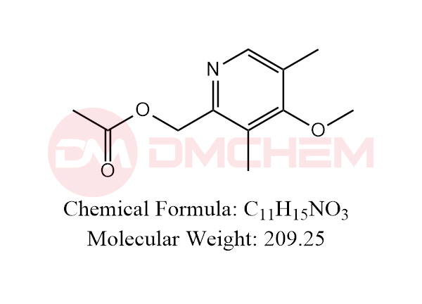 2-(acetoxymethyl)-4-methoxy-3,5-dimethylpyridine