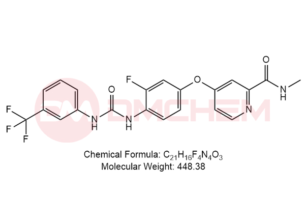 4-(3-fluoro-4-(3-(3-(trifluoromethyl)phenyl)ureido)phenoxy)-N-methylpicolinamide