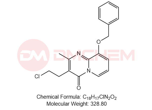 3-(2-Chloroethyl)-2-methyl-9-benzyloxy-4H-pyrido[1,2-a]pyrimidin-4-one