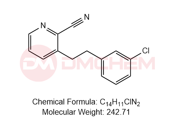 3-[2-(3-Chlorophenyl)ethyl]-2-pyridinecarbonitrile