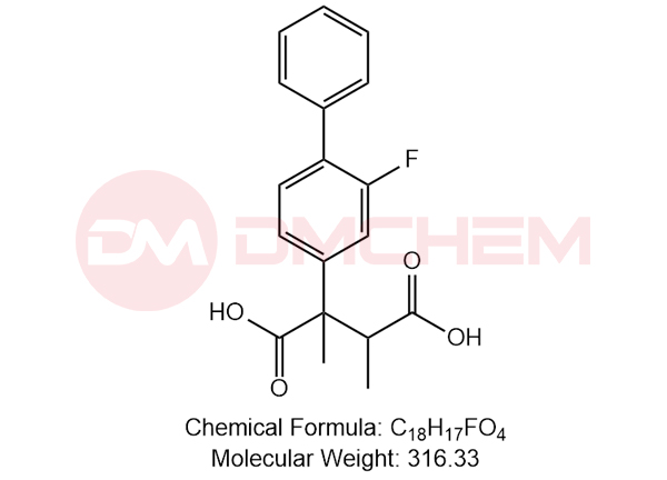 2-(2-fluoro-[1,1’-biphenyl]-4-yl)-2,3-dimethylsuccinic acid