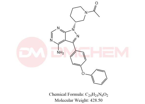 (R)-1-(3-(4-amino-3-(4-phenoxyphenyl)-1H-pyrazolo[3,4-d]pyrimidin-1-yl)piperidin-1-yl)ethan-1-one