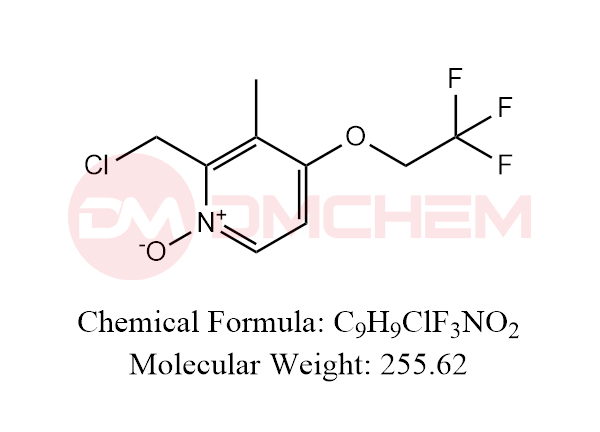 2-氯甲基-3-甲基-4--(2,2.2-三氟乙氧基)吡啶氮氧化物