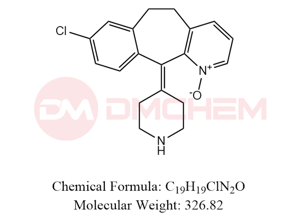 8-chloro-11-(piperidin-4-ylidene)-6,11-dihydro-5H-benzo[5,6]cyclohepta[1,2-b]pyridine 1-oxide