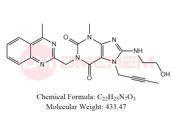 7-(but-2-yn-1-yl)-8-((2-hydroxyethyl)amino)-3-methyl-1-((4-methylquinazolin-2-yl)methyl)-3,7-dihydro-1H-purine-2,6-dione