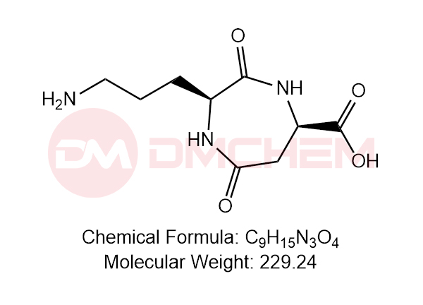 (2S,5R)-2-(3-aminopropyl)-3,7-dioxo-1,4-diazepane-5-carboxylic acid