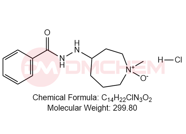 4-(2-benzoylhydrazinyl)-1-methylazepane 1-oxide hydrochloride