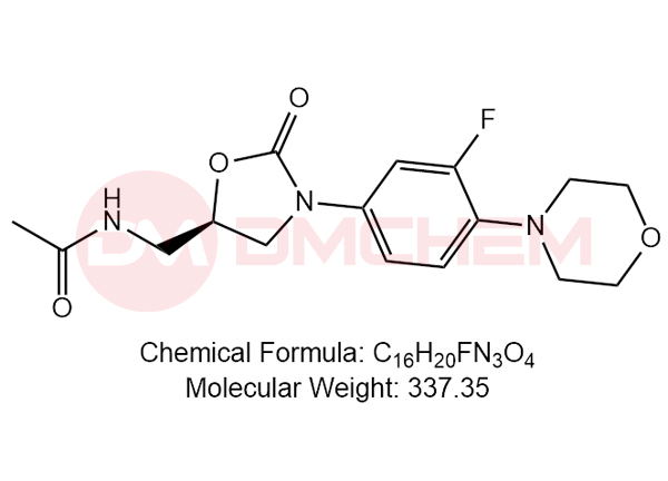 Acetamide, N-[[(5R)-3-[3-fluoro-4-(4-morpholinyl)phenyl]-2-oxo-5-oxazolidinyl]methyl ]-