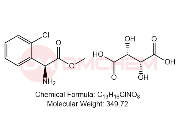 （S）-2-氨基-2-（2-氯苯基）乙酸甲酯酒石酸盐