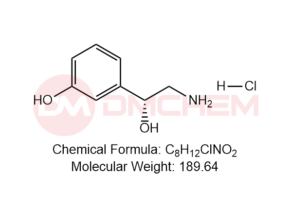 (R)-3-(2-amino-1-hydroxyethyl)phenol hydrochloride