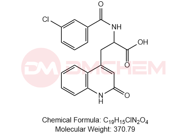 2-(3-chlorobenzamido)-3-(2-oxo-1,2-dihydroquinolin-4-yl)propanoic acid