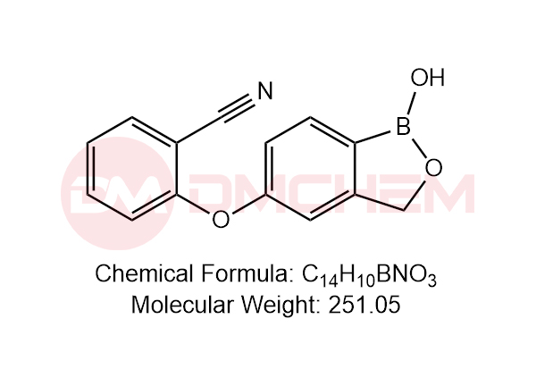 2-((1-hydroxy-1,3-dihydrobenzo[c][1,2]oxaborol-5-yl)oxy)benzonitrile